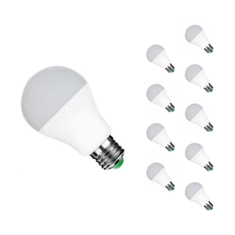Ampoule LED E27 12W 220V A60 180° (Pack de 10) - Silamp France