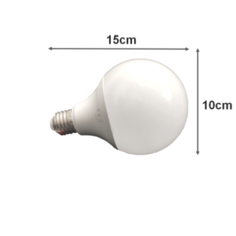 Ampoule LED E27 12W 220V G95 300° Globe (Pack de 40) - Silamp France