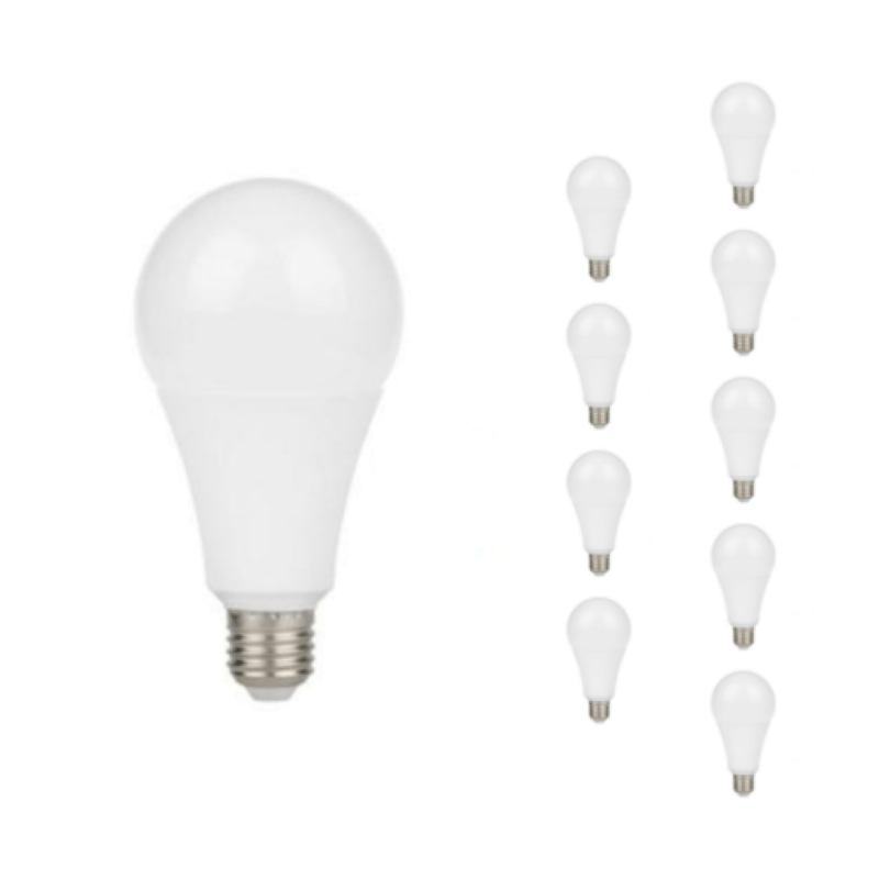 Ampoule LED E27 18W A80 220V 230° (Pack de 10) - Silamp France