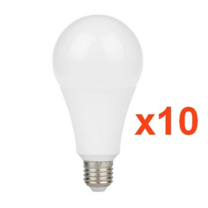 Ampoule LED E27 18W A80 220V 230° (Pack de 10) - Silamp France