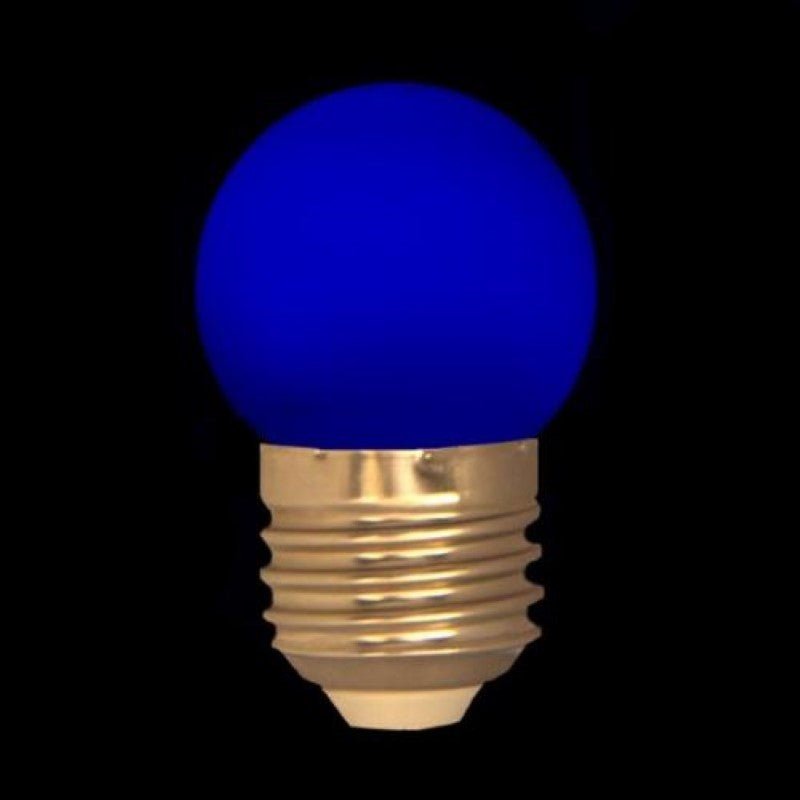 Ampoule LED E27 1W G45 BLEU - Silamp France