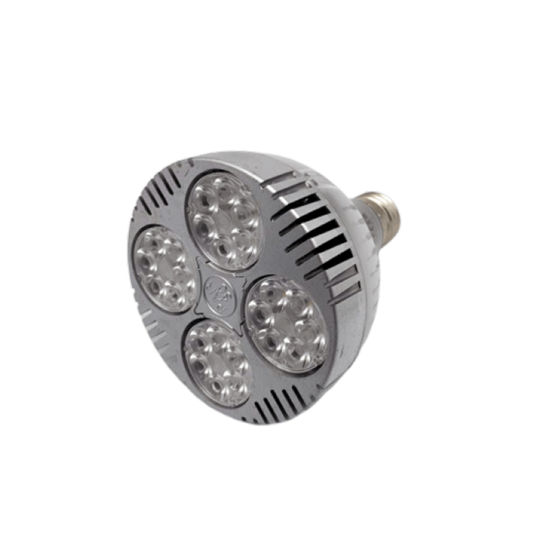 Ampoule LED E27 35W 220V PAR30 24LED 60° Transparente - Silamp France