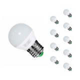 Ampoule LED E27 6W 220V G45 220° (Pack de 10)