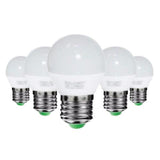 Ampoule LED E27 6W 220V G45 220° (Pack de 5)