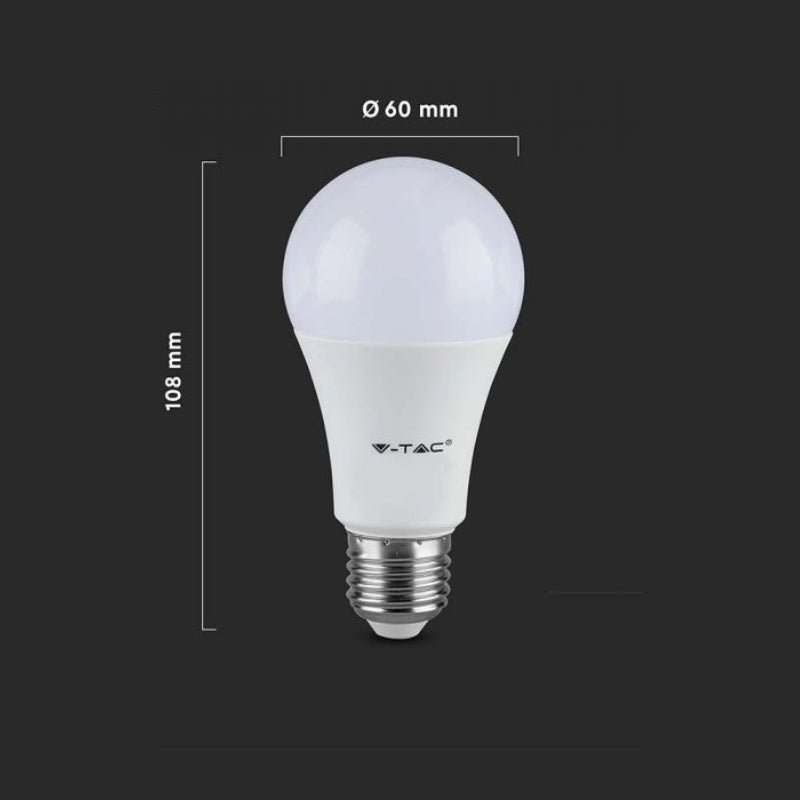 Ampoule LED E27 8.5W A60 200° - Silamp France