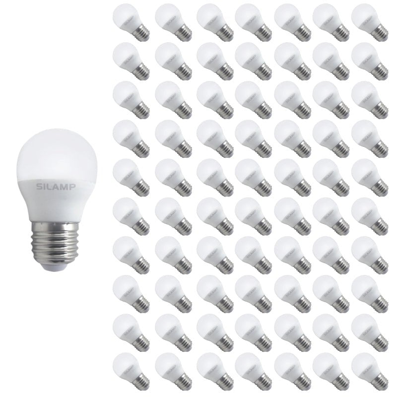 Ampoule LED E27 8W 220V G45 300° (Pack de 100) - Silamp France