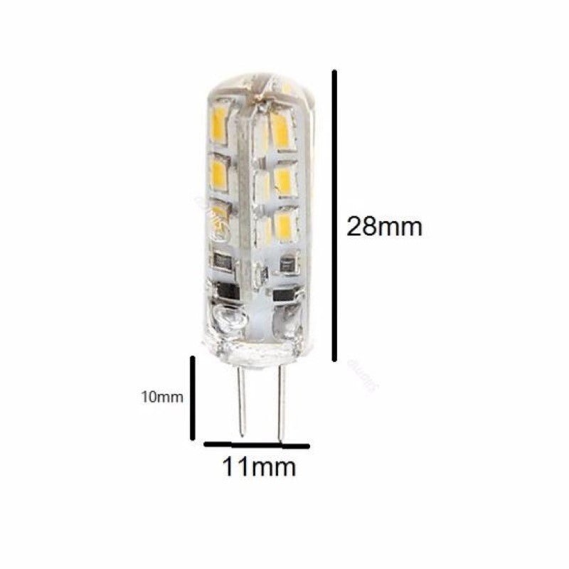 Ampoule LED G4 2W 12V SMD2835 24LED 360° (Pack de 10) - Silamp France