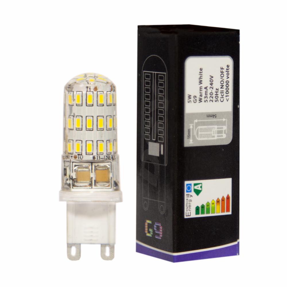 Ampoule LED G9 5W 220V SMD2835 45LED 360° - Silamp France