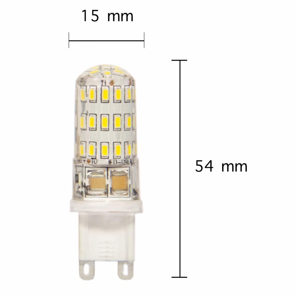 Ampoule LED G9 5W 220V SMD2835 45LED 360° - Silamp France