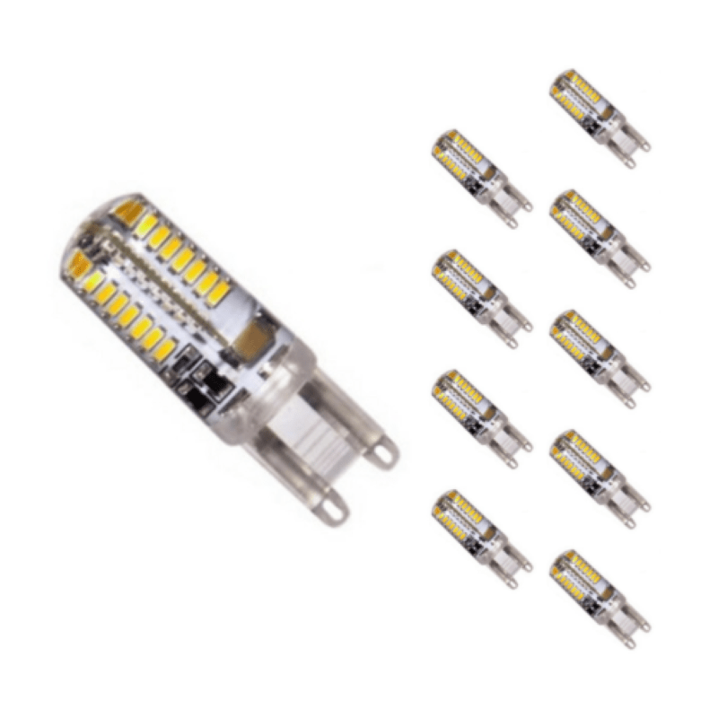 Ampoule LED G9 5W 220V SMD6630 64LED 360° (Pack de 10) - Silamp France