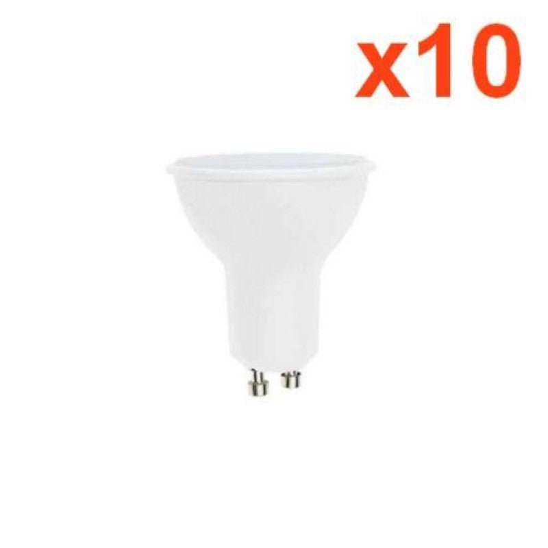 Ampoules halogènes blanc doux d'intérieur de 50W, GU10, de GE