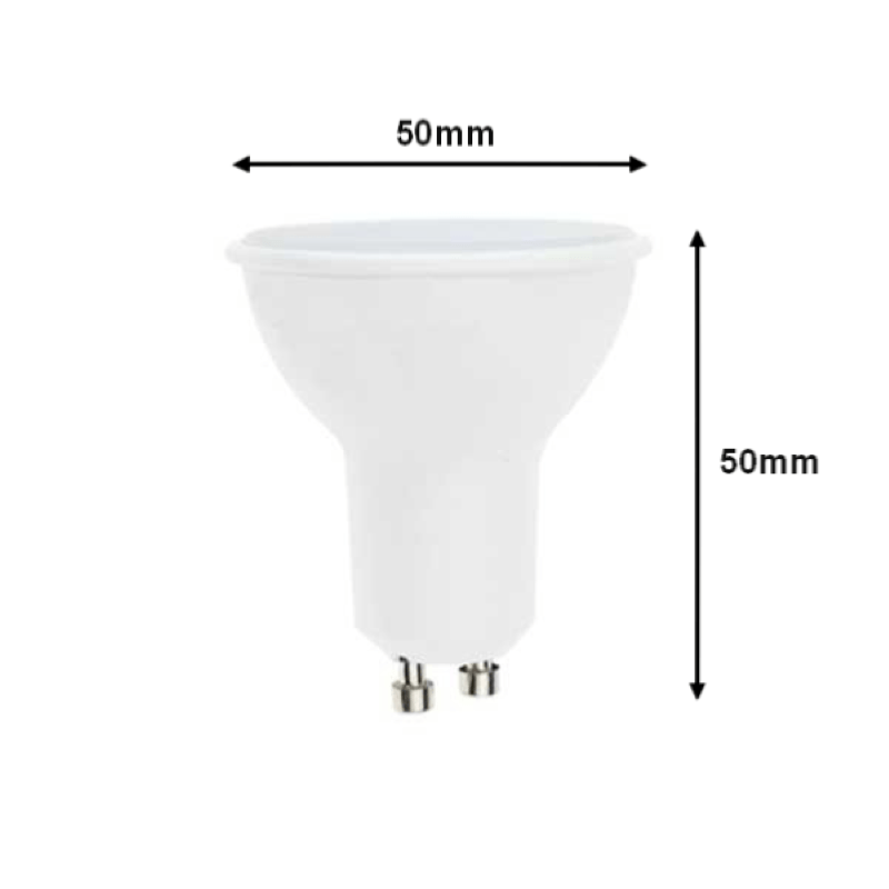 Ampoule LED GU10 10W (Pack de 10) - Silamp France