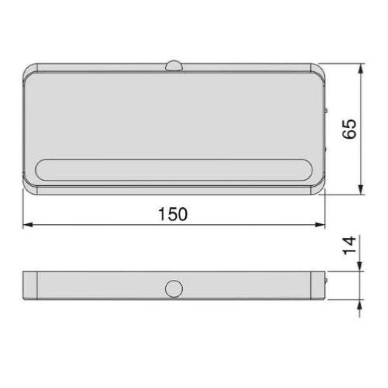 Applique LED Rechargeable 1W avec Détecteur de Mouvement IP20 - Silamp France