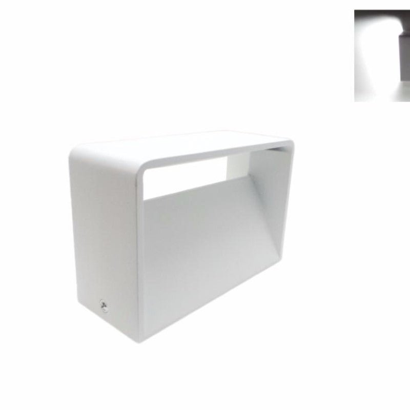 Applique murale LED 5W IP44 BLANC - Silamp France