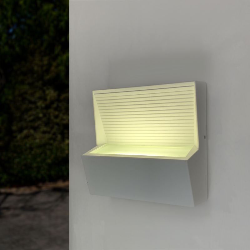 Applique Murale LED Rectangulaire 7W IP44 BLANC