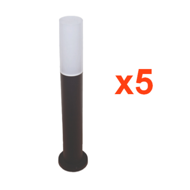 Borne Extérieure 60cm 220V IP65 (Pack de 5) - Silamp France