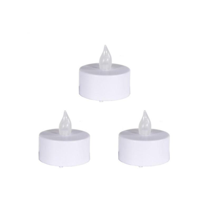 Bougie LED Chauffe Plat à Piles (Lot de 18)