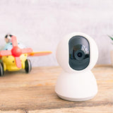 Caméra de Surveillance Intérieure Connectée WiFi Ronde 360° 1080p