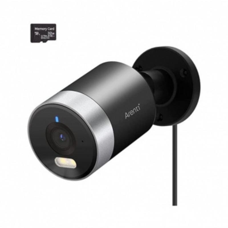 Caméra de Surveillance Extérieure WiFi 2K HD IP65