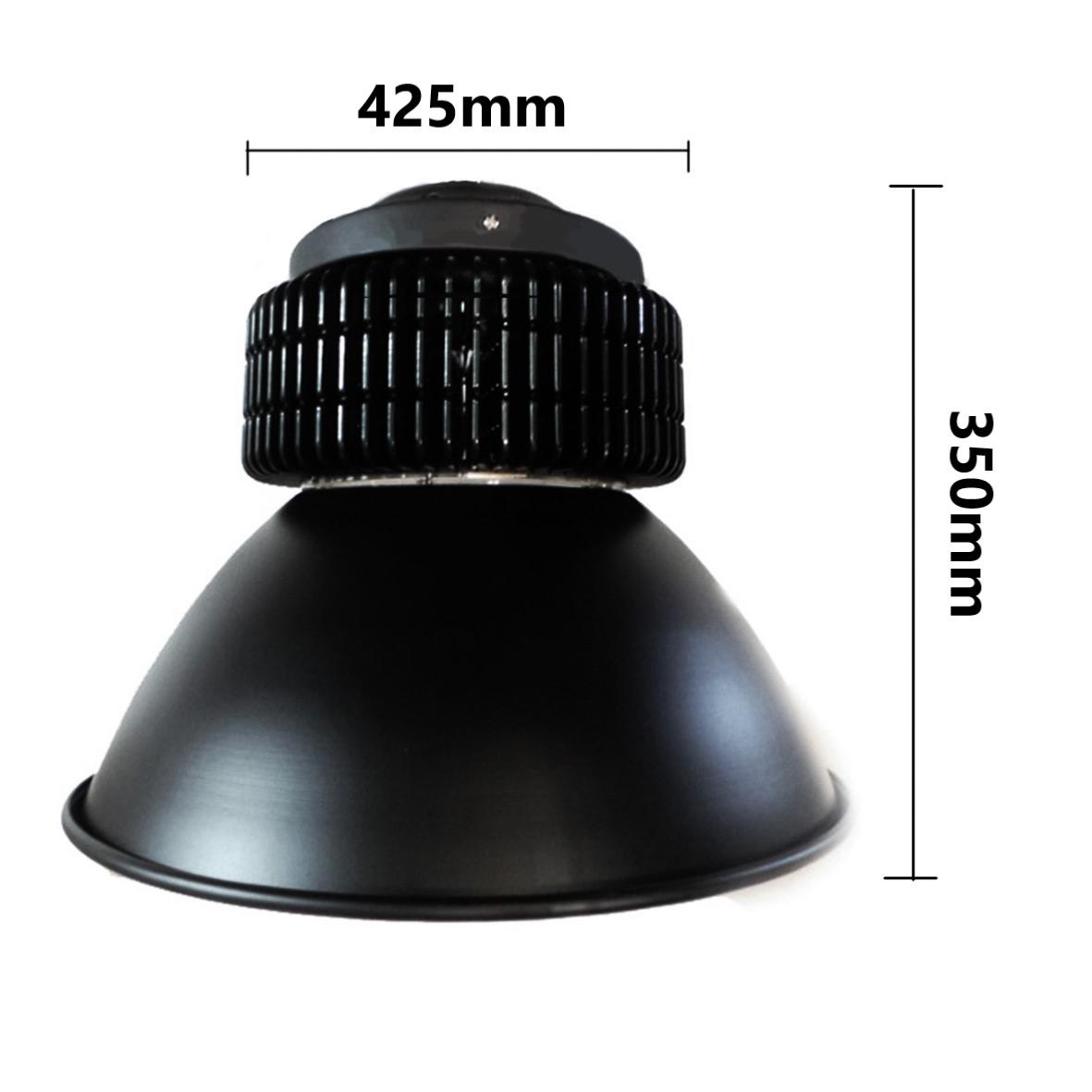 Cloche LED Industrielle 200W 120° NOIR - Silamp France