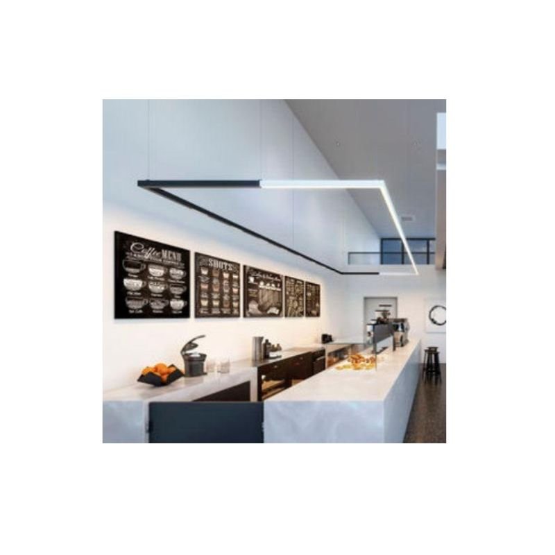 Connecteur 8W pour Luminaire Suspendu Interconnectable en L GRIS - Silamp France