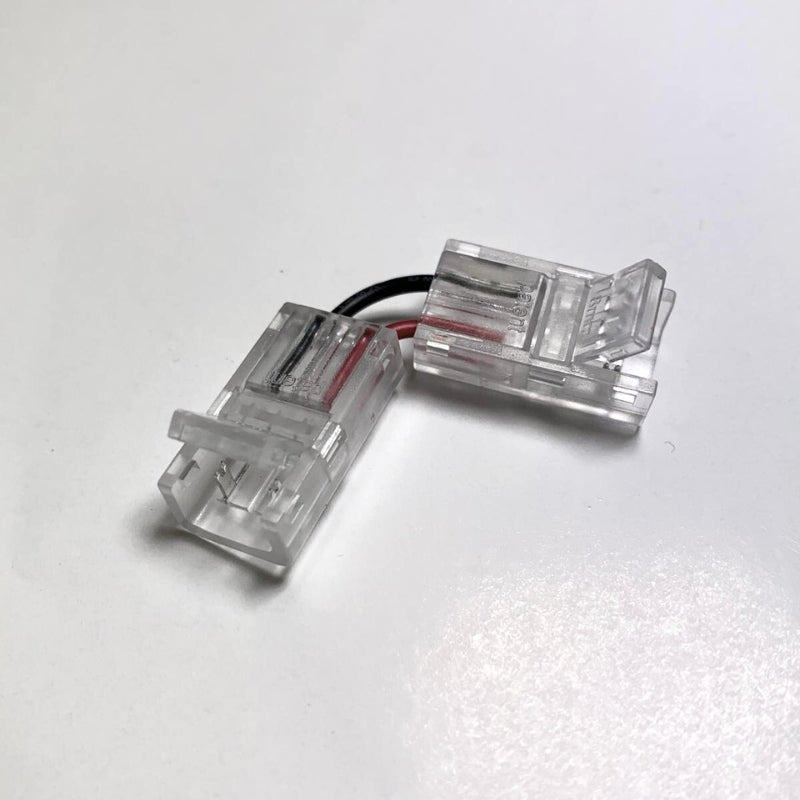 Connecteur Angle Flexible Pour Ruban LED COB 8mm - Silamp France