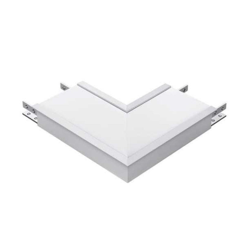 Connecteur LED Angle 90° pour Réglette Encastrable BLANC - Silamp France