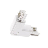 Connecteur LED d'Angle 90° pour Rail Triphasé BLANC