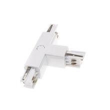 Connecteur LED en T pour Rail Triphasé Blanc