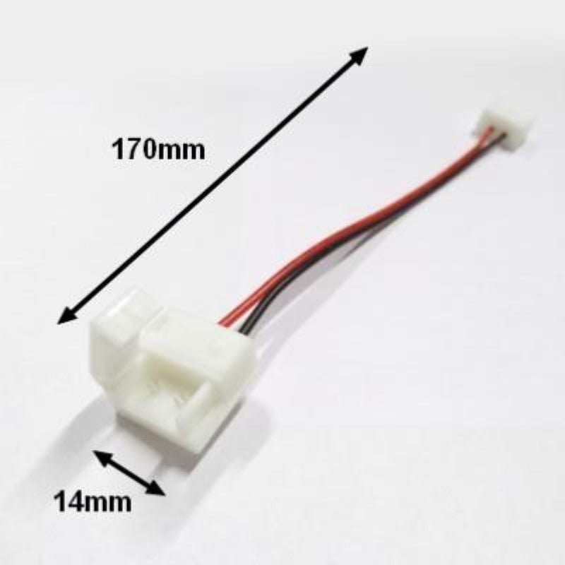 Connecteur Ruban LED 12V 5050 / 5730 Bande 2 connecteurs - Silamp France