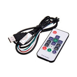 Contrôleur & Télécommande pour ruban Digital 5V RGB