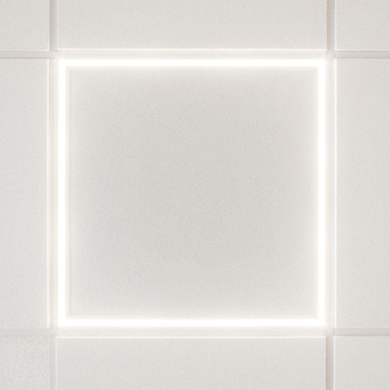 Dalle LED Cadre Lumineux 60x60 Slim 36W BLANC (Pack de 6) - Silamp France