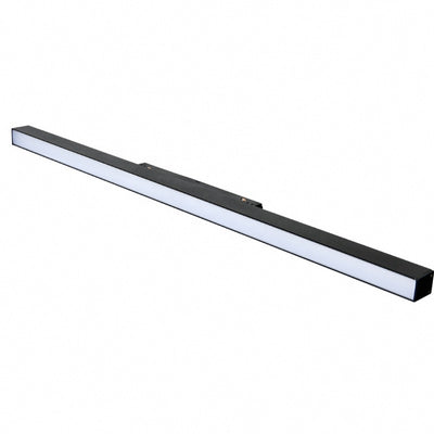 Profilé LED sur Rail Magnétique 48V 20W Dimmable Noir