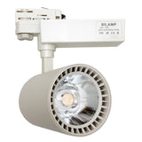 Spot LED sur Rail 40W 80° COB Triphasé BLANC