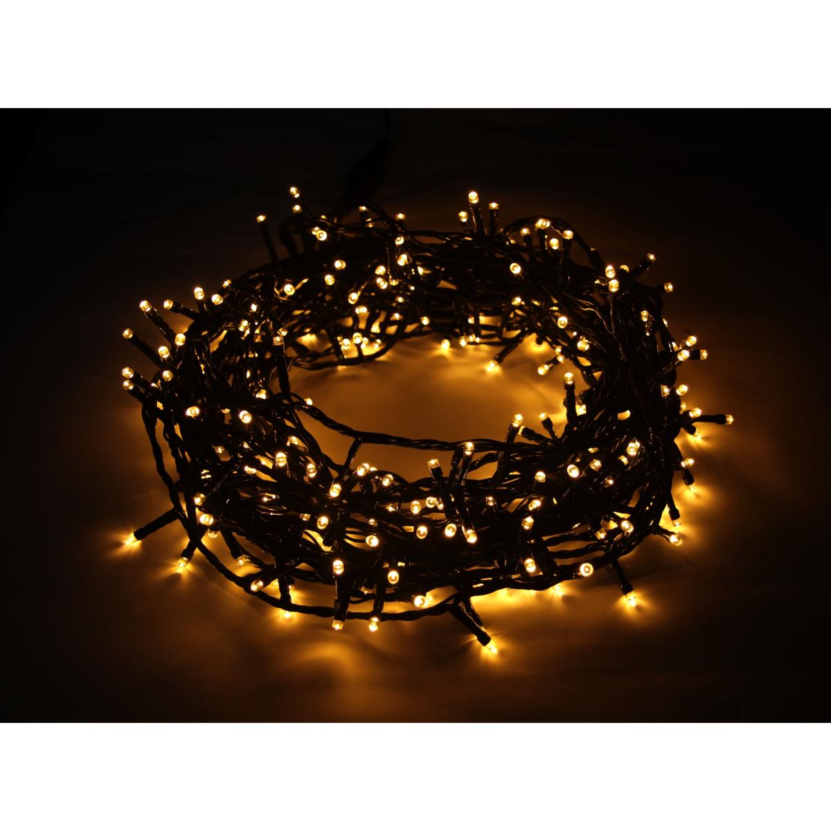 Guirlande LED 220V 15M IP44 300 LED (+transfo) - Silamp France