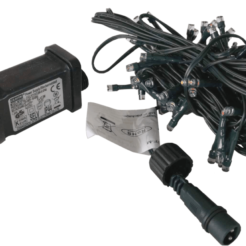 Guirlande LED Multicolore 220V 7M IP44 140 LED (+transfo) - Silamp France