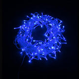 Guirlande LED Rideaux 320LED 220V 3m IP44 8 modes - Bleu