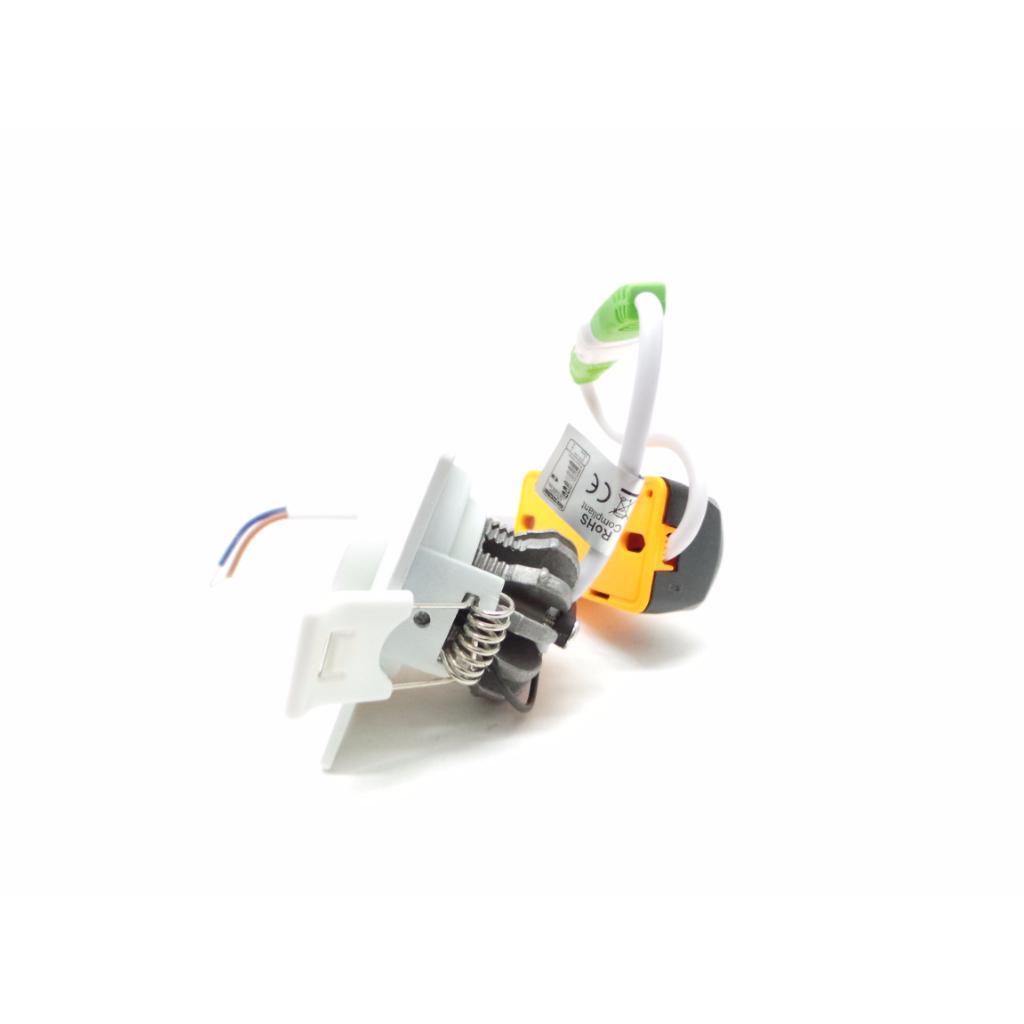 Mini Spot LED Encastrable Orientable 3W COB 45° Carré