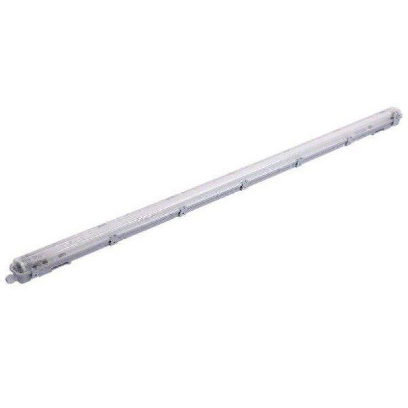 Kit de Réglette LED étanche + 1 Tube Néon LED 150cm T8 22W (Pack de 12) - Silamp France