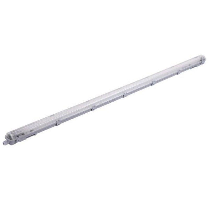 Kit de Réglette LED étanche + 1 Tube Néon LED 150cm T8 22W - Silamp France