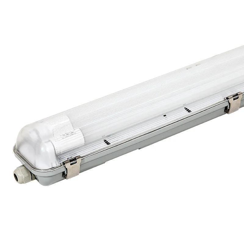 Kit de Réglette LED IP65 + 2 Tube Néon LED 120cm T8 18W - Silamp France