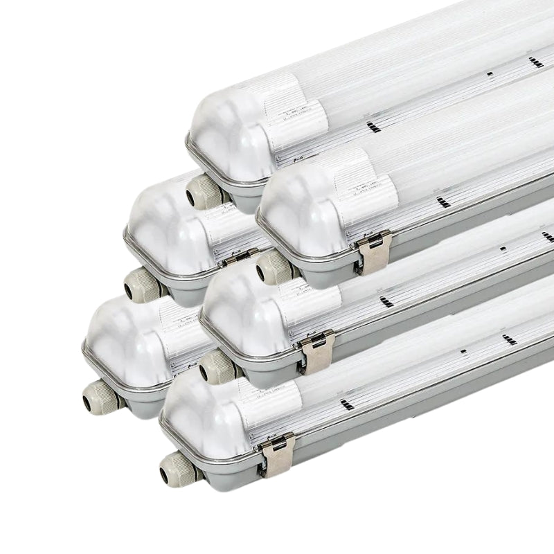 Neon Led 150Cm, 45W 5000Lm Connectable Reglette Led, Blanc Froid(6000K)  Neon Tube Led, Ip65 Imperméable Luminaire Plafonnier[J566]