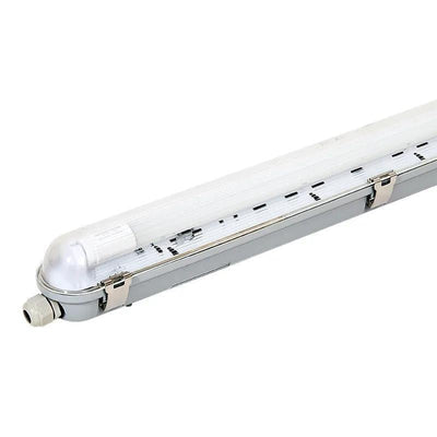 Kit de Réglette LED IP65 + Tube Néon LED 120cm T8 18W