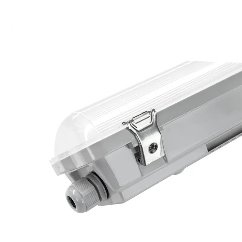 Réglette LED IP65 - 60CM - Clips en acier inoxydable - Lampesonline
