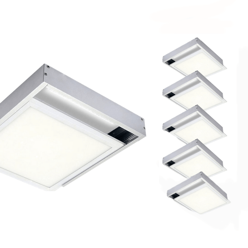 Kit Saillie ALU pour Panneau LED 60x60 Slim (Pack) - Silamp France