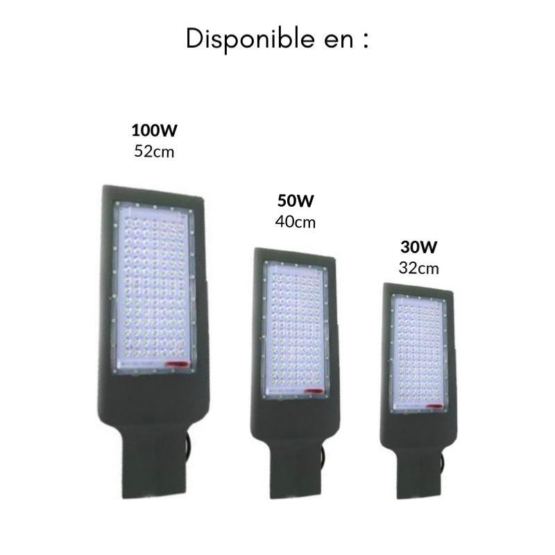 Luminaire LED Urbain 100W IP65 220V 180° - Silamp France