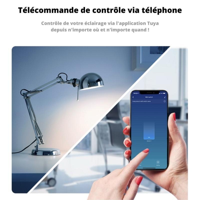 Tuya Smart Zigbee Interrupteur à bouton-poussoir physique