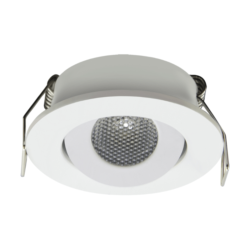 Mini Spot LED Encastrable 1.5W Blanc ø52mm - Silamp France