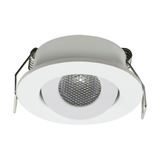 Mini Spot LED Encastrable 1.5W Blanc ø52mm