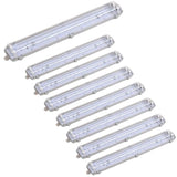 Réglette étanche double pour Tube LED T8 120cm IP65 (Boitier vide) (Pack de 8)